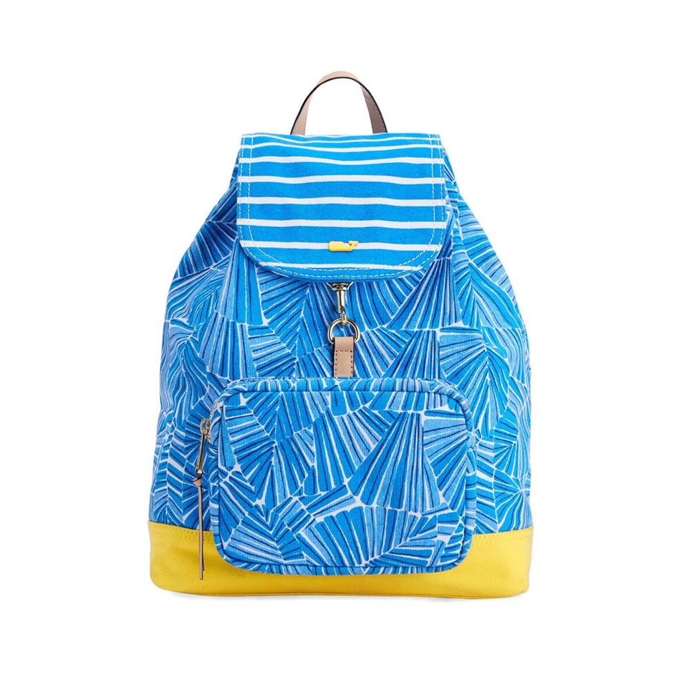 Abstract Leaves Print Day Pack